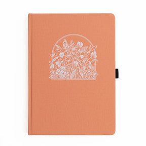 Dotted Notebook - B5 - Wildflowers Framed - 1 - Archer & Olive - Tidformera