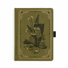 Dotted Notebook - B6 - Literary Frog - 1 - Archer & Olive - Tidformera