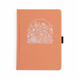 Dotted Notebook - B6 - Wildflowers Framed - 1 - Archer & Olive - Tidformera