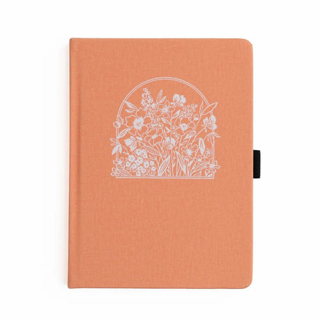 Dotted Notebook - B6 - Wildflowers Framed - 1 - Archer & Olive - Tidformera