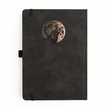 Dotted Notebook - B6 - Wolf in the Night - 2 - Archer & Olive - Tidformera