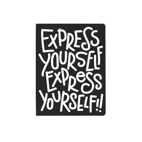 Dotted notebook Graphic L Express yourself - 3 - Nuuna - Tidformera
