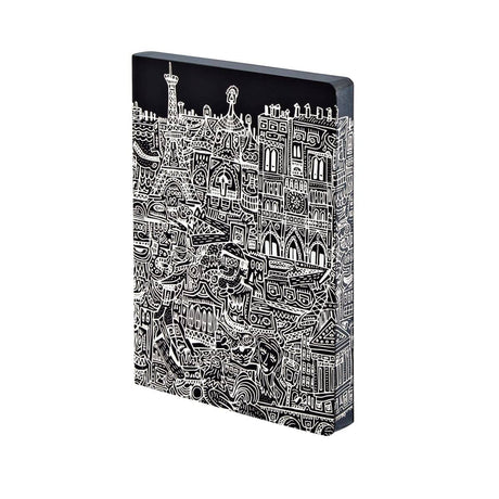 Dotted notebook Graphic L Paris - 1 - Nuuna - Tidformera
