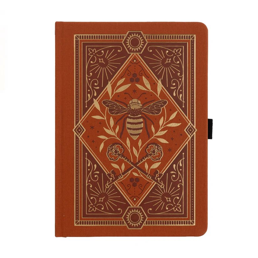 Dotted Notebook Keeper of the Bees in Rust A5 - 1 - Archer & Olive - Tidformera