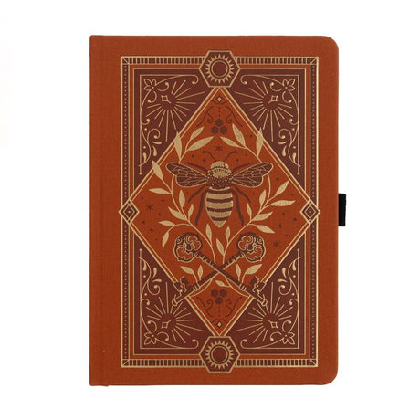 Dotted Notebook Keeper of the Bees in Rust A5 - 1 - Archer & Olive - Tidformera