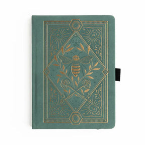 Dotted Notebook Keeper of the Bees in Soft Teal B6 - 1 - Archer & Olive - Tidformera