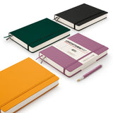 Dotted notebook Lt A5 Hård pärm 411 s - Black - 4 - Leuchtturm1917 - Tidformera