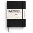 Dotted notebook Lt A5 Hård pärm 411 s - Black från Leuchtturm1917 - Svart anteckningsbok - Tidformera