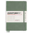 Dotted notebook Lt A5 Hård pärm Olive från Leuchtturm1917 - Olivgrön anteckningsbok - Tidformera