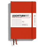 Dotted notebook Lt A5 Mjuk pärm Fox Red från Leuchtturm1917 - Röd anteckningsbok - Tidformera