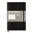 Dotted notebook Lt B6 Mjuk pärm Black från Leuchtturm1917 - Svart anteckningsbok - Tidformera