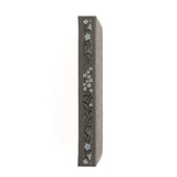 Dotted Notebook Midnight Floral in Gray SQ - 4 - Archer & Olive - Tidformera