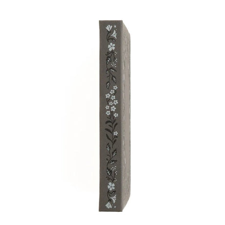 Dotted Notebook Midnight Floral in Gray SQ - 4 - Archer & Olive - Tidformera