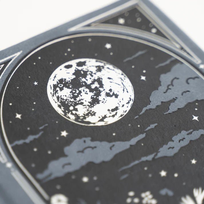 Dotted Notebook Moonlit Garden A5 - 5 - Archer & Olive - Tidformera