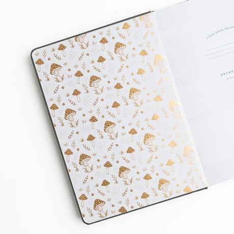 Dotted Notebook Mushrooms B5 - 3 - Archer & Olive - Tidformera