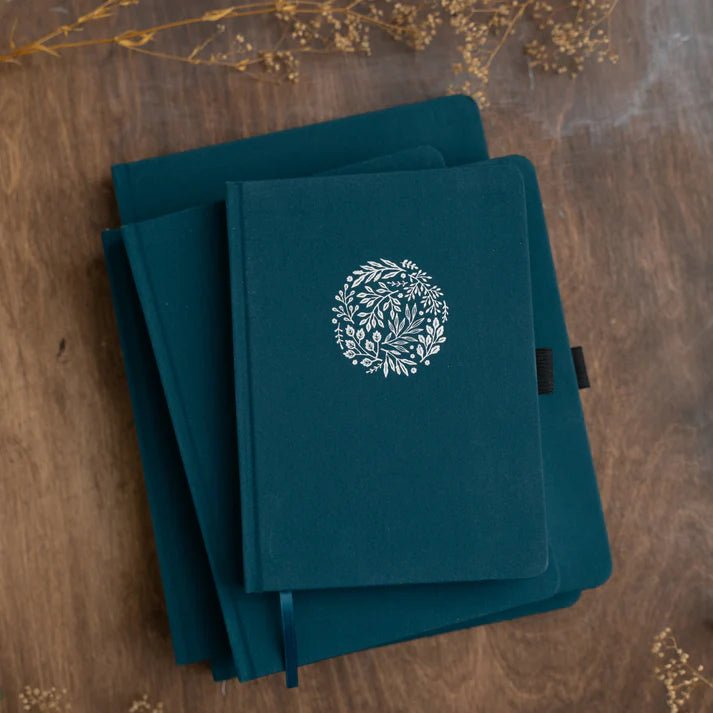 Dotted Notebook Signature Floral B5 - 3 - Archer & Olive - Tidformera