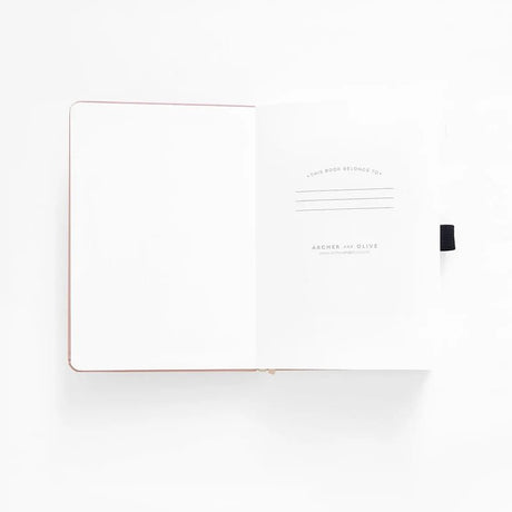 Dotted Notebook - Slim - Books of Beauty - 7 - Archer & Olive - Tidformera