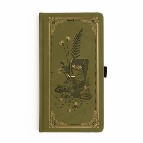 Dotted Notebook - Slim - Literary Frog - 1 - Archer & Olive - Tidformera