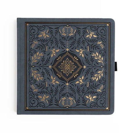 Dotted Notebook Storybook in Navy SQ - 1 - Archer & Olive - Tidformera