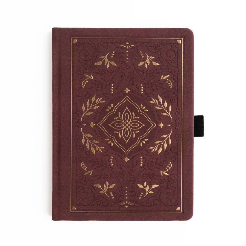 Dotted Notebook Storybook in Plum B6 - 1 - Archer & Olive - Tidformera