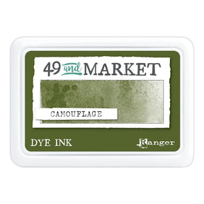 Dye Ink - Ranger - Camouflage - 1 - 49 and Market - Tidformera