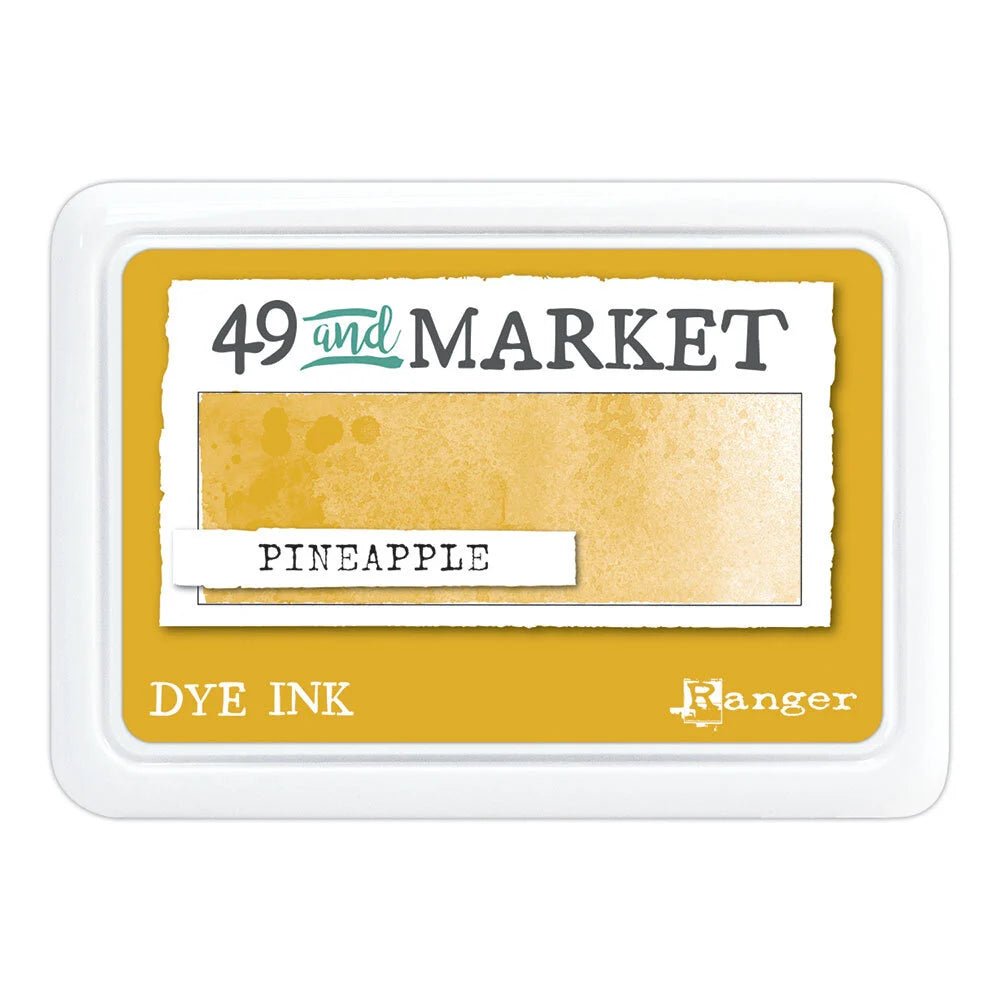 Dye Ink - Ranger - Pineapple - 1 - 49 and Market - Tidformera