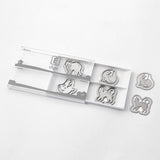 E - clips Gem i metall - Cats - 3 - Midori - Tidformera