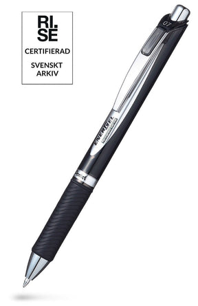 EnerGel 0,7 - Permanent - Black - 1 - Pentel - Tidformera