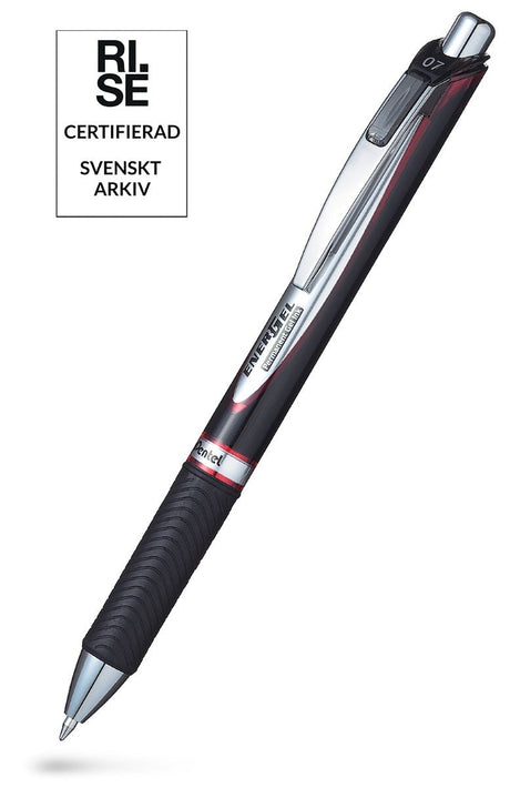 EnerGel 0,7 - Permanent - Red - 1 - Pentel - Tidformera