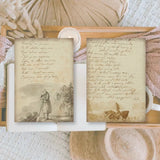 Ephemera Paper 7,4 x 10,5 - Old Diary - 6 - Plan & Plot Studio - Tidformera