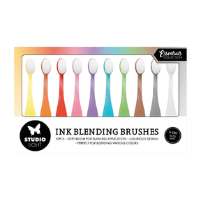 Essentials Ink Blending Brushes 2 cm - 10 - pack - 1 - Studio Light - Tidformera