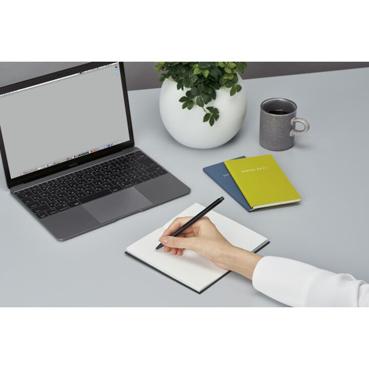 Field Notebook Sketch Book Rutat - Charcoal Black - 5 - Kokuyo - Tidformera