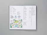 Field Notebook Sketch Book Rutat - White - 5 - Kokuyo - Tidformera