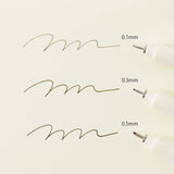Fineliner MD Drawing Pen Black - 0,1 - 4 - Midori - Tidformera