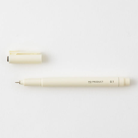 Fineliner MD Drawing Pen Black - 0,1 - 3 - Midori - Tidformera