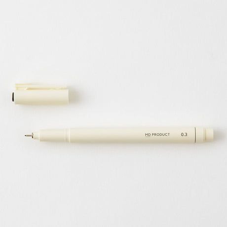 Fineliner MD Drawing Pen Black - 0,3 - 1 - Midori - Tidformera