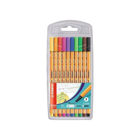 Fineliner Point 88 10 - pack - 1 - Stabilo - Tidformera