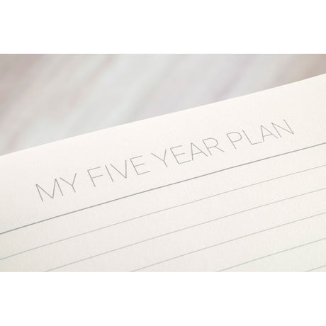 Five Year Diary - Transparent Black - 8 - Paperstyle - Tidformera