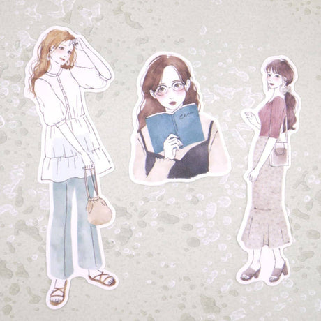 Flake stickers Amie - Trend girl - 3 - Mind Wave - Tidformera