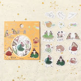 Flake stickers - Constellations - Taurus, Gemini & Cancer - 2 - BGM - Tidformera