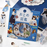 Flake stickers Coordinate - Otome Zukan - Bungei Shoujo - 5 - BGM - Tidformera