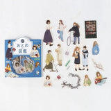 Flake stickers Coordinate - Otome Zukan - Bungei Shoujo - 2 - BGM - Tidformera