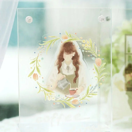 Flake stickers Coordinate - Otome Zukan - Light - colored girls - 4 - BGM - Tidformera
