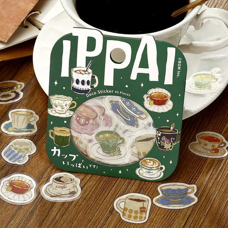 Flake stickers - Ippai - Cups are full - 1 - BGM - Tidformera
