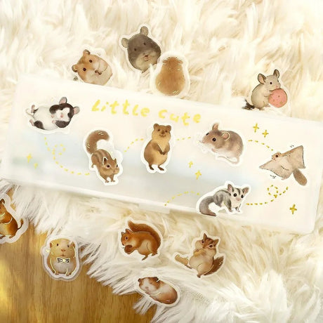 Flake stickers - Ippai - Small Animals are all over the place! - 3 - BGM - Tidformera