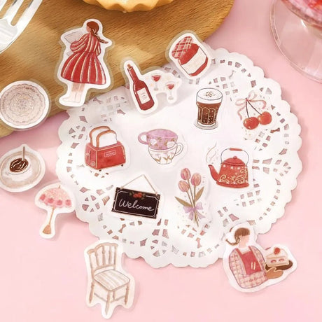 Flake stickers - Maiden's Moment - Me Time - 2 - BGM - Tidformera