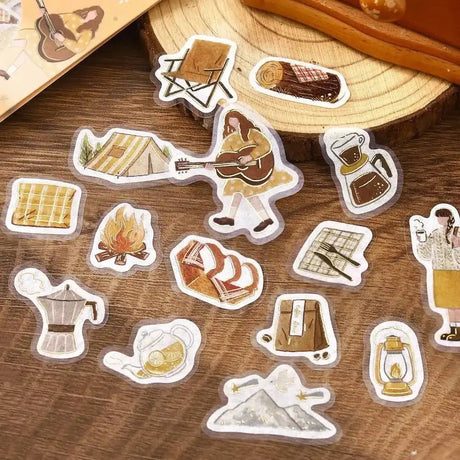 Flake stickers - Maiden's Moment - Travel Time - 3 - BGM - Tidformera