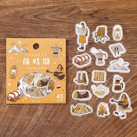 Flake stickers - Maiden's Moment - Travel Time - 2 - BGM - Tidformera