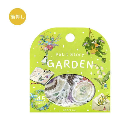 Flake stickers - Petit Story - Garden - 1 - BGM - Tidformera