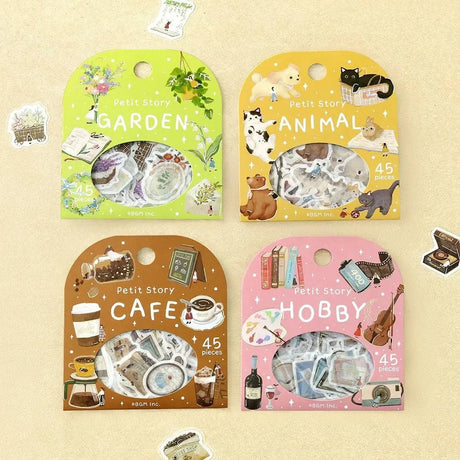 Flake stickers - Petit Story - Hobby - 6 - BGM - Tidformera